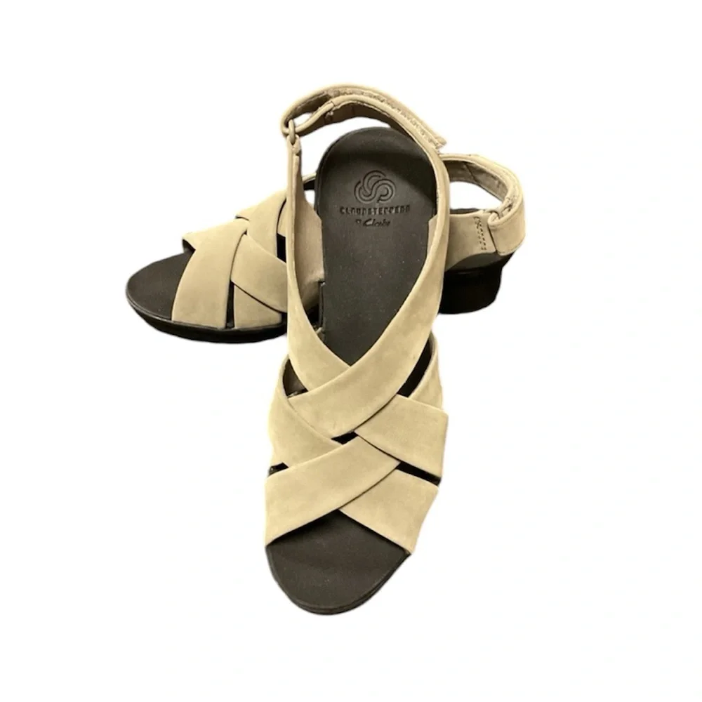 New Clarks Women’s Caddell Jena Wedge Sandal Size 6.5